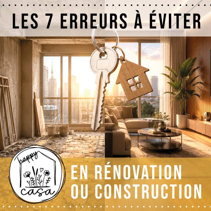 Les 7 erreurs que je rencontre le plus souvent lors d’une rénovation ou d’une construction (et comment les éviter)